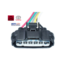 ARNES CUERPO ACELERACION TIIDA VERSA SENTRA MARCH NP300 NISSAN TOYOTA YARIS 6 TERMINLES OEM.