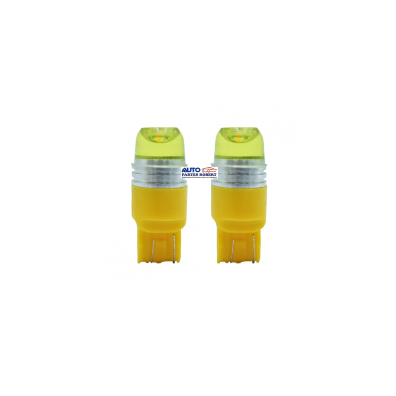 FOCO LED 7443 URVAN MAZDA COLOR AMARILLO 2 FUNCIONES  JUEGO 2 PIEZAS  OEM.