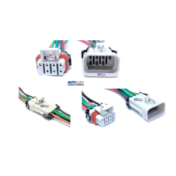 ARNES FAROS TRACTO CAMION HEMBRA Y MACHO 7 TERMINALES CON SEGURO  OEM.