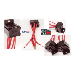 ARNES PORTA RELEVADOR 5 TERMINALES BOSCH REFORZADO CALIBRE 14 COBRE 100 % OEM.