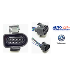 ARNES RELEVADOR CAJA MUERTO JETTA A3 GOLF 10 TERMINALES DOBLE SEGURO  OEM. 3A0 973 715 963640
