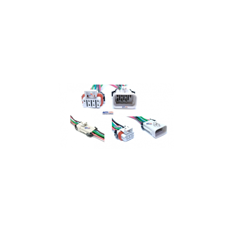 ARNES FAROS TRACTO CAMION HEMBRA Y MACHO 7 TERMINALES CON SEGURO  OEM.