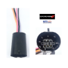 ARNES RIEL DE INYECTORES CHRYSLER DODGE 5 TERMINALES OVALADO  OEM.