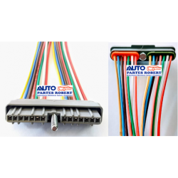 ARNES MODULO DIS CHEVROLET ASTRO S10 S15 GMC JIMMY SONOMA PONTIAC CAMARO  14 TERMINALES TORNILLO AL CENTRO