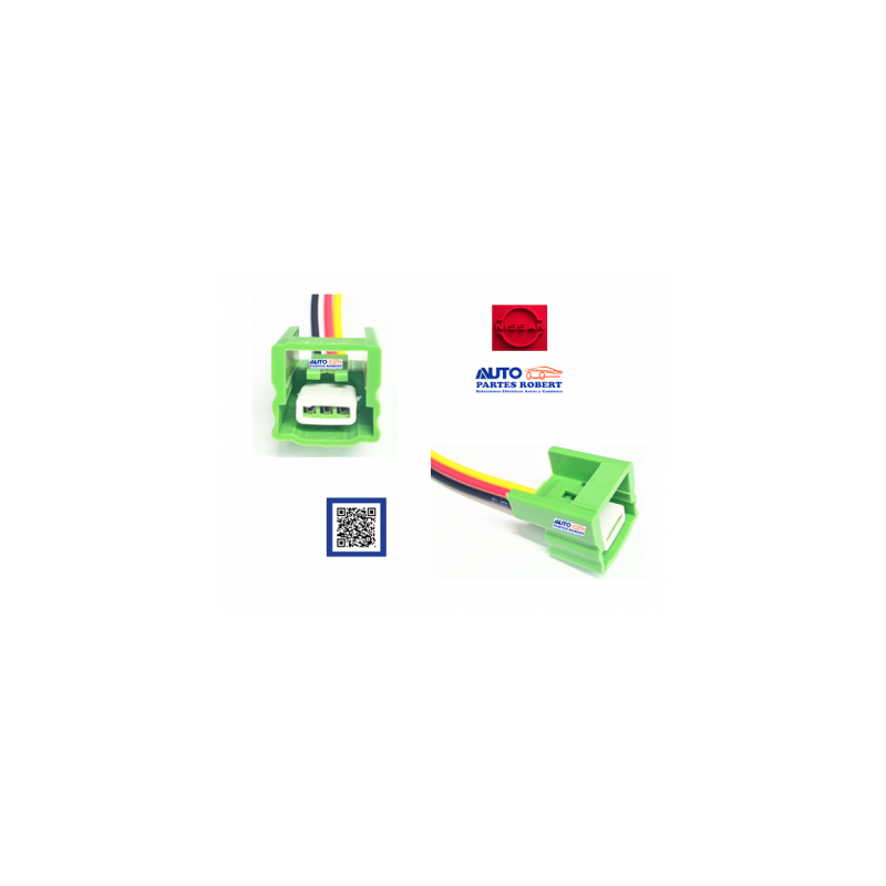 ARNES SENSOR ARBOL DE LEVAS NISSAN 3 TERMINALES EN COLOR VERDE  OEM.