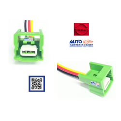 ARNES SENSOR ARBOL DE LEVAS NISSAN 3 TERMINALES EN COLOR VERDE  OEM.