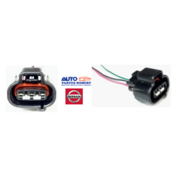 ARNES SENSOR CKP Y SOCKET DEL CURTO URVAN NISSAN NP300 CON GUIA AL LADO IZQUIERDA  OEM.