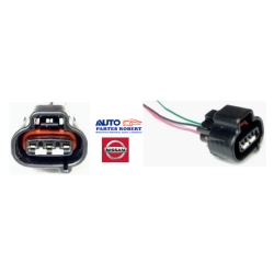 ARNES SENSOR CKP Y SOCKET DEL CURTO URVAN NISSAN NP300 CON GUIA AL LADO IZQUIERDA  OEM.
