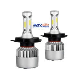 FOCO LED H4 3 CARAS SPEED PRIME EXCELENTE ILUMINACION 5000 LUMENS COLOR DE LUZ BLANCA  OEM.
