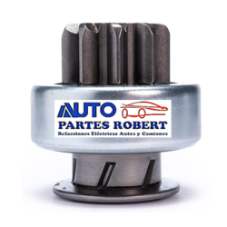 BENDIX ROBERT SENTRA NISSAN 2000-2006 ECOSPORT FORD 9 DIENTES 6 ASTRIAS CURPO GRUESO SISTEMA DELCO PG260D OEM. 54-175 10500475 1