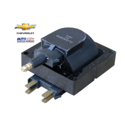 BOBINA CHEVROLET C-10 S15 SERIES PICK UP 1983-1984 4 TERMINALES TIPO CAÑON  OEM. DR35 VEHICULO CLASICO