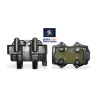 BOBINA PEUGEOT 306 1998-2002 4 CILINDROS  OEM. 245040 ZS341 IC736 UF800 597048