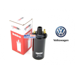 BOBINA VW HUMEDA USO ENCENDIDO ELECTRONICO COMBI 1800 CARIBE ATLANTIC SEDAN ENTRADA CON PISTON O TORNILLO TIPO BUJIA CHICA  OEM.