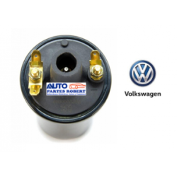 BOBINA VW HUMEDA USO ENCENDIDO ELECTRONICO COMBI 1800 CARIBE ATLANTIC SEDAN ENTRADA CON PISTON O TORNILLO TIPO BUJIA CHICA  OEM.