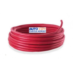 CABLE ACUMULADOR 1 0 COLOR ROJO AUTOMOTRIZ  OEM.