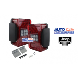 CALAVERA LED JEEP GRANGLER JK ESTILO 2019 JUEGO 2 PIEZAS  CALIDAD ORIGINAL