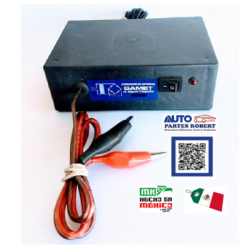 CARGADOR BATERIA 12 VOLTS UNIVERSAL MULTIFUNCIONAL AUTOMOTRIZ REFORZADO GAMET  OEM. GAT-1