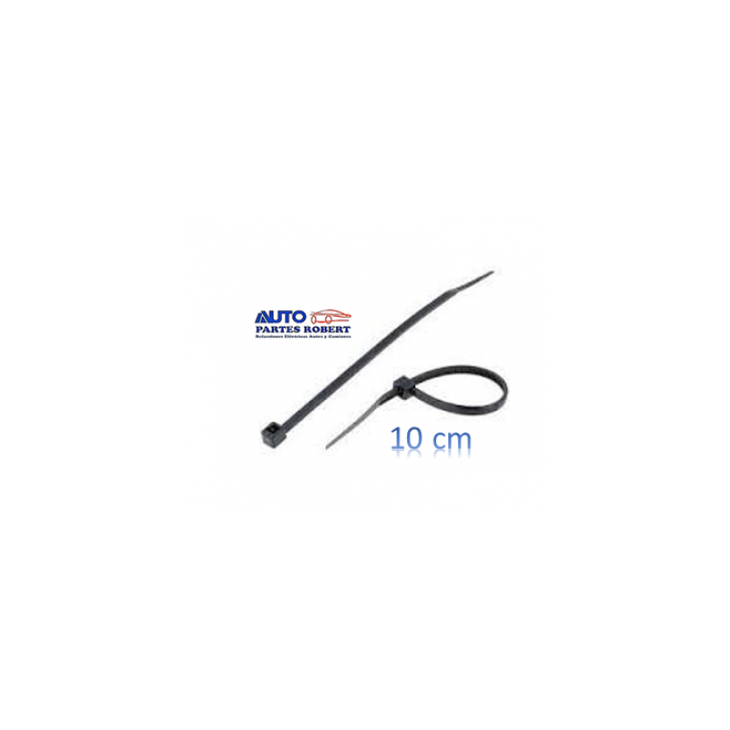 CINCHO NEGRO UNIVERSAL 10 cm X 2.5 mm OEM.