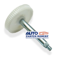 ENGRANE MOTOR LIMPIADORES NISSAN TSURU III  FLECHA LARGA OEM.