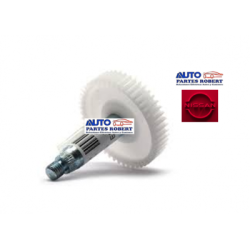 ENGRANE MOTOR LIMPIAPARABRISAS SENTRA 2003 EN ADELANTE -- CIRCULO 12 MM 49 DIENTES CON FLECHA GRUESA  OEM.