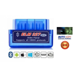 ESCANER AUTOMOTRIZ OBDII BLUETOOTH ANDROID VERSION 2.1 IDIOMA ESPAÑOL INTERFACE  OEM. ELM327