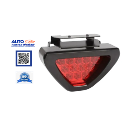 LUZ FRENO FORMULA 1 TRIANGULO CON LED FIJO E INTERMITENTES EXCELENTE PARA AVISO DE FRENO DE EMERGENCIA IDEAL PARA VEHICULOS Y MO