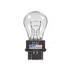 FOCO 3157 2 FILAMENTOS ENTRADA PLANA COLOR BLANCO  OEM.