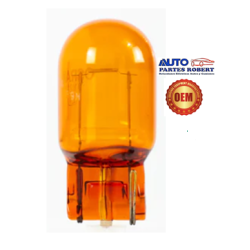 FOCO 7440 AMBAR 1 FILAMENTO URVAN MAZDA HONDA 12 VOLTS OEM. 7440NA