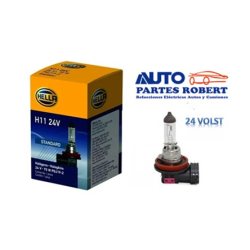 FOCO H11 24 VOLTS 70W HELLA LUZ PRINCIPAL CAMIONES IZUSU  OEM. EQUIPO PESADO