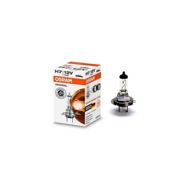 FOCO H7 55W OSRAM CALIDAD ORIGINAL ALEMAN PX26D 85609 OEM.