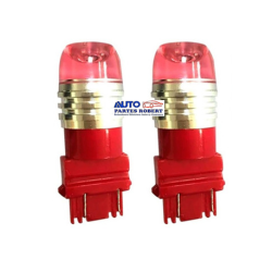 FOCO LED 7443 URVAN MAZDA COLOR ROJO 2 FUNCIONES  JUEGO 2 PIEZAS  OEM.