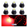 FOCO LED T3 8mm ROJO TABLERO DE MANDOS E INSTRUMENTOS AUTOS Y MOTOCICLETAS  OEM.