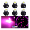 FOCO LED T3 8mm ROSA TABLERO DE MANDOS E INSTRUMENTOS AUTOS Y MOTOCICLETAS  OEM.