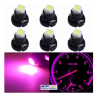 FOCO LED T3 8mm ROSA TABLERO DE MANDOS E INSTRUMENTOS AUTOS Y MOTOCICLETAS  OEM.