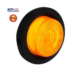 PLAFON 2 PULGADAS AHULADO PARA EMBUTIR DE FOCO INTERCAMBIABLE COLOR AMBAR OEM. TRACTOLAMP