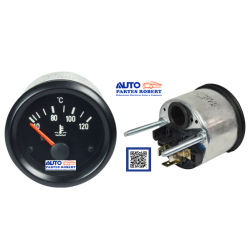 MARCADOR TEMPERATURA ELECTRICO 12V  TIPO VDO UNIVERSAL  OEM. 310-030-006C 180-502