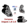 MARCHA JETTA A4 GOLF A4 POLO BEETLE VW IBIZA SEAT 1.8L 2.0L 10 DIENTES SISTEMA BOSCH NOTA IMPORTANTE: CAMPANA DELGADA  OEM.0 001