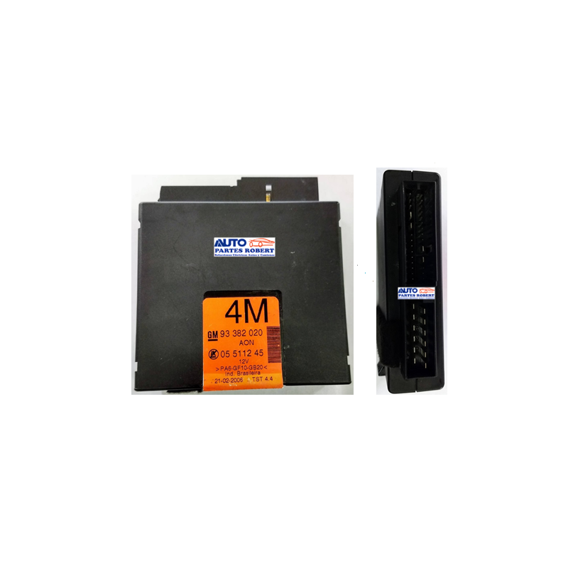 MODULO VIDRIOS ELECTRICOS CHEVROLET GM MERIVA  GM 93 382 020  4M  AON  LK 05 5112 45  12V