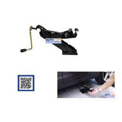 GATO PUNTO DE APOYO UNIVERSAL CAPACIDAD 1.5 TONELADAS CON MANIVELA REFORZADO PARA AUTOS Y CAMIONETAS  OEM.