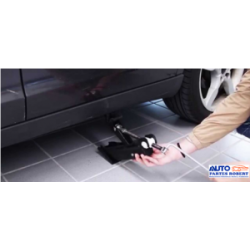 GATO PUNTO DE APOYO UNIVERSAL CAPACIDAD 1.5 TONELADAS CON MANIVELA REFORZADO PARA AUTOS Y CAMIONETAS  OEM.