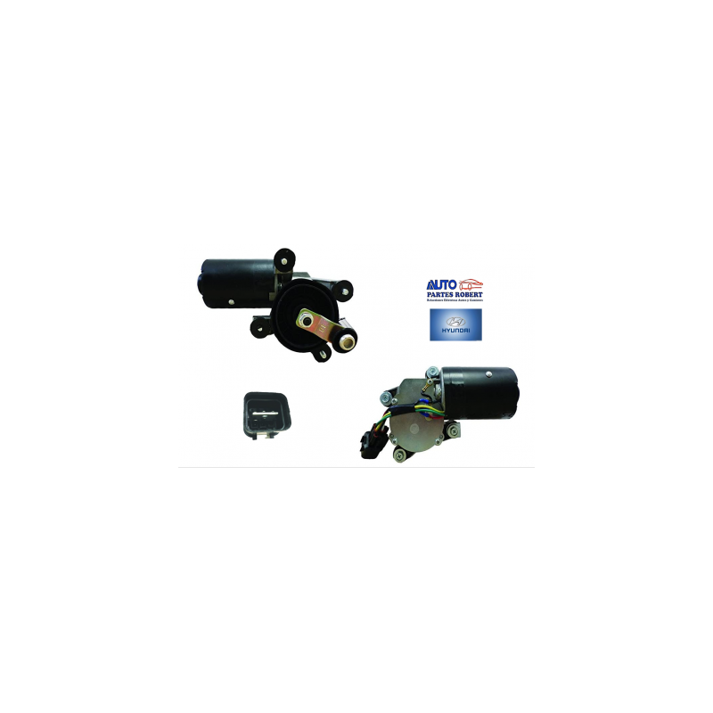 MOTOR LIMPIAPARABRISAS VERNA 2004-2005 ACCENT 1997-2005 ELANTRA 1996-2000 12 VOLTS  5 TERMINALES  OEM. 9810022100 9810025000 981