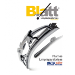 PLUMA 28  LIMPIAPARABRISAS BLATT 1-PZ TECNOLIGIA ALEMANA  OEM. 28" BANANA