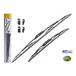 PLUMAS HELLA 14 -21  METALICAS JUEGO 2 PIEZAS NISSAN MARCHA VERSA 2010-2018  OEM.