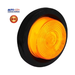 PLAFON 2 PULGADAS AHULADO PARA EMBUTIR DE FOCO INTERCAMBIABLE COLOR AMBAR OEM. TRACTOLAMP