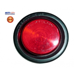 PLAFON 2 PULGADAS AHULADO PARA EMBUTIR DE FOCO INTERCAMBIABLE COLOR ROJO OEM. TRACTOLAMP