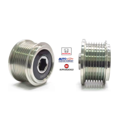 POLEA ALTERNADOR HONDA CR-V ACCORD CIVIC 2005-2006 4 CILINDROS 1.8LSISTEMA NIPPONDENSO  7 RANURAS  OEM. 5598 C1401
