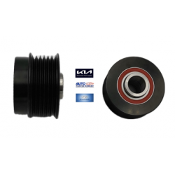 POLEA ALTERNADOR KIA RIO SOUL VENGA 1.4L 1.6L 6 CANALES  OEM. 37320-2B100 041E3 61375 37320-2B000