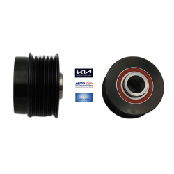 POLEA ALTERNADOR KIA RIO SOUL VENGA 1.4L 1.6L 6 CANALES  OEM. 37320-2B100 041E3 61375 37320-2B000