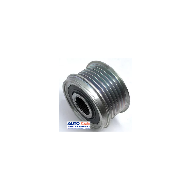 POLEA ALTERNADOR TIIDA SENTRA VERSA NISSAN VALEO SISTEMA DE CLUCH 6 CANALES PARA BANDA PLANA   OEM. 23151-ED00A