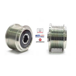 POLEA ALTERNADOR HONDA CR-V ACCORD CIVIC 2005-2006 4 CILINDROS 1.8LSISTEMA NIPPONDENSO  7 RANURAS  OEM. 5598 C1401
